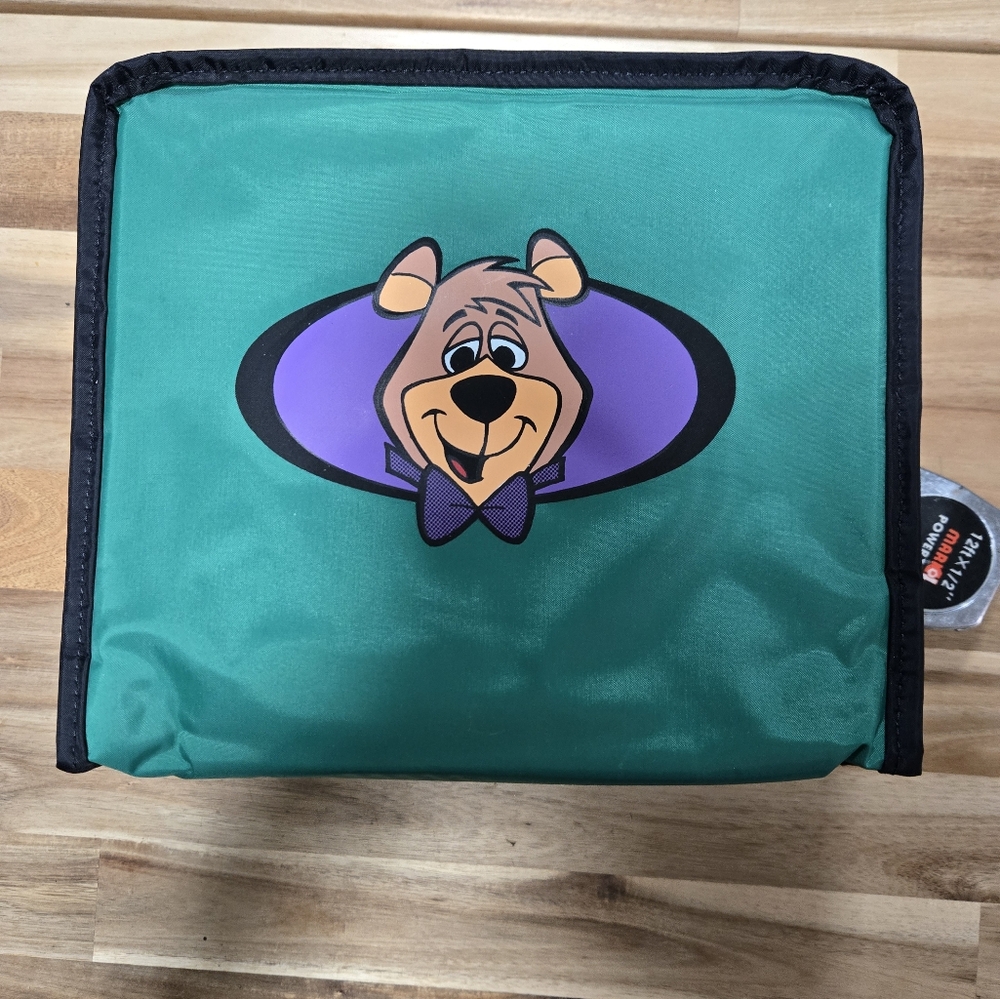 Vintage Green Cartoon Network "Boo Boo" Lunch Bag